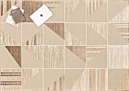 Newplan Lux 3070/74 Килим Пътека Кафяв 80x150см