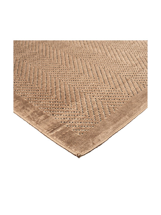 Newplan Lux 3112/80 Χαλί Ορθογώνιο Μπεζ 133x190cm