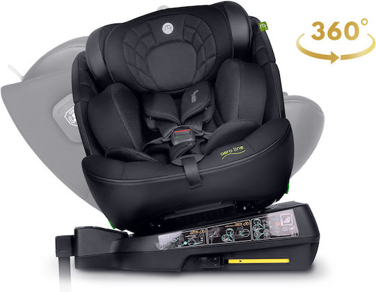 Nukido Aero Kinderautositz i-Size mit ISOfix Schwarz
