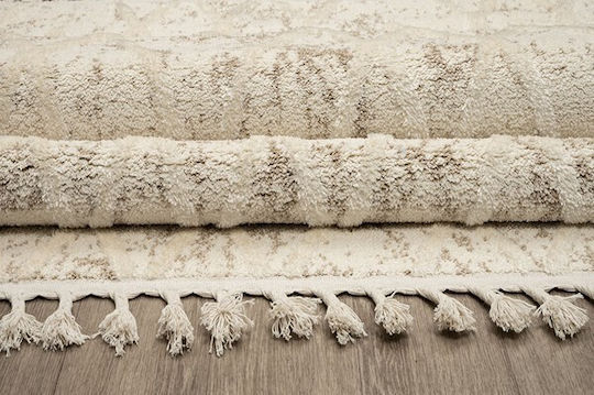 Newplan Gala 11850d White Rug Rectangular with Fringes White