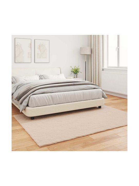vidaXL Rug Rectangular Brown