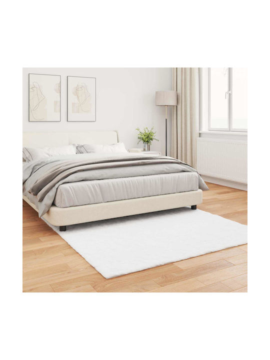 vidaXL Rug Rectangular White