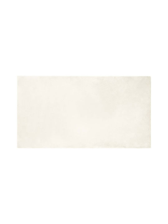 vidaXL Χαλί 80x150cm Λευκό