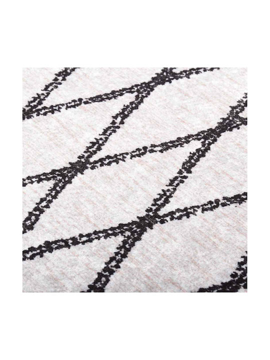 vidaXL Anti-slip Rug Rectangular White