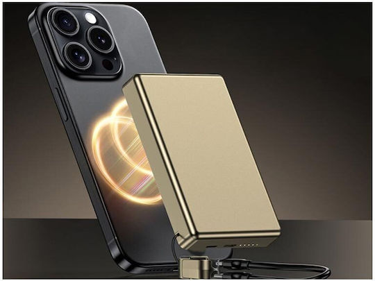 AT0639Z Power Bank 10000mAh 20W Power Delivery Χρυσό