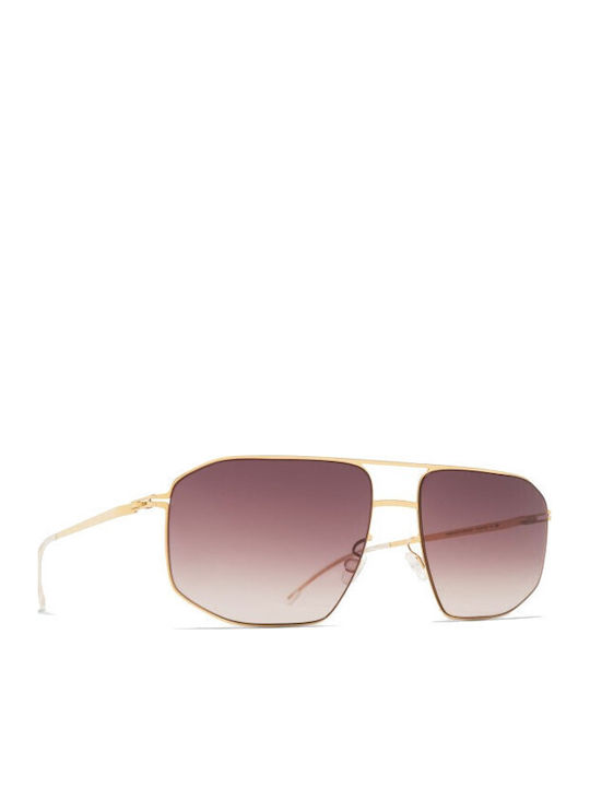 Mykita Sunglasses Gold With Metallic Frame Mykita Sunglasses Gold With Metallic Frame