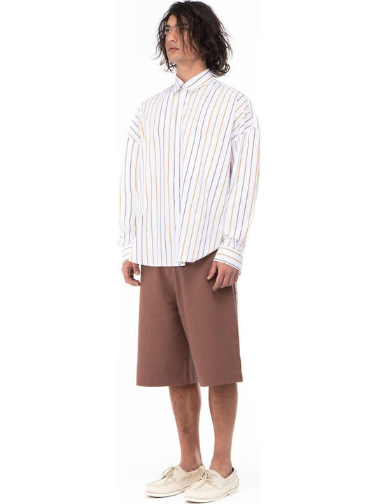 Men's Denim Brown Shorts