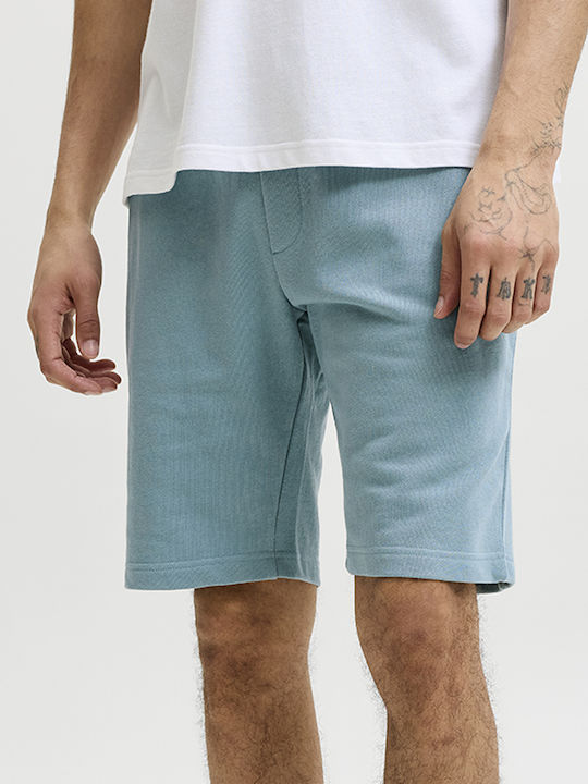 Jack & Jones Αθλητική Ανδρική Βερμούδα Mineral Blue Aqua