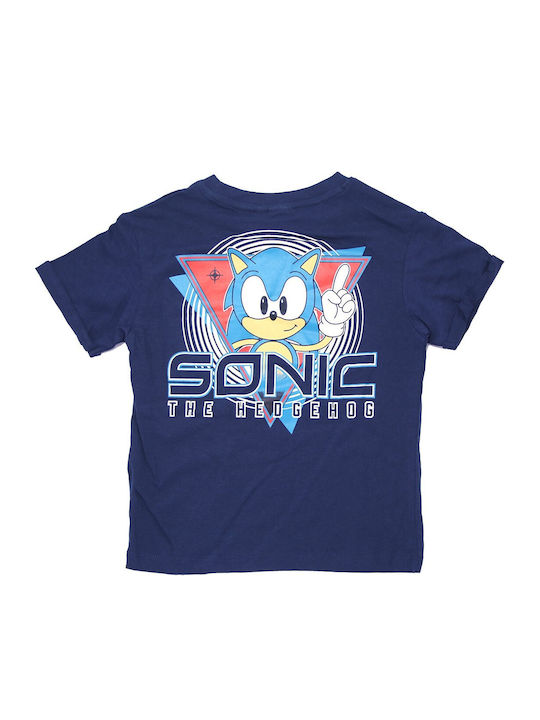 Kinderoberteil Kurzärmelig Marineblau Hedgehog