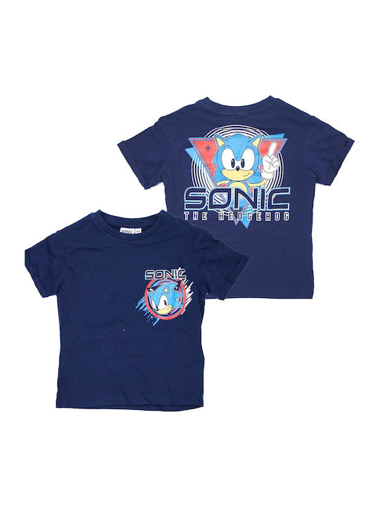 Kinderoberteil Kurzärmelig Marineblau Hedgehog
