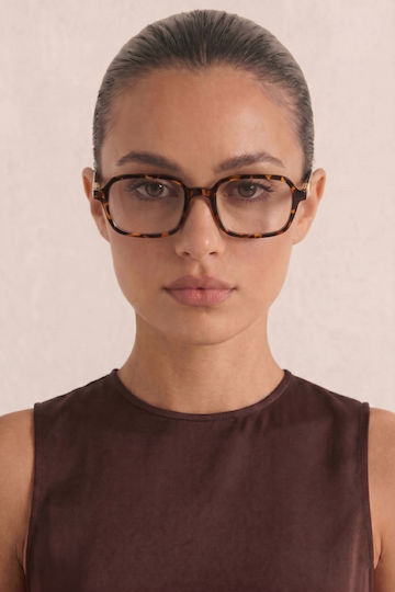 Sunglasses Rectangle Minimal 4892713 Animal Print