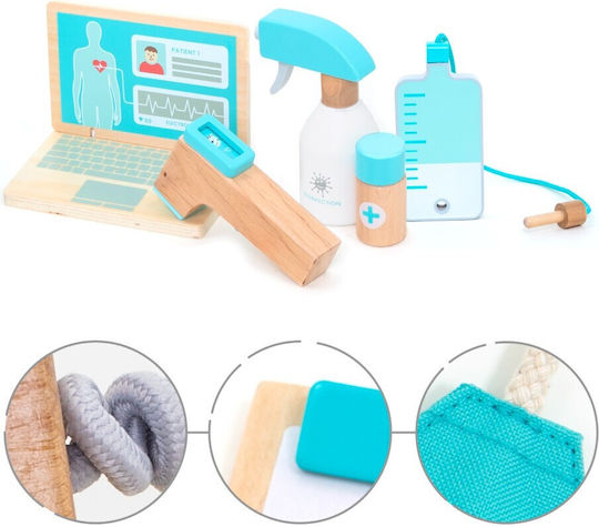 UMU Toys Kids Wooden Medical Set for 3+ Years 37pcs
