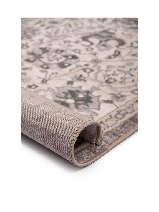 Biokarpet Gossip 9366b White-green-200x290