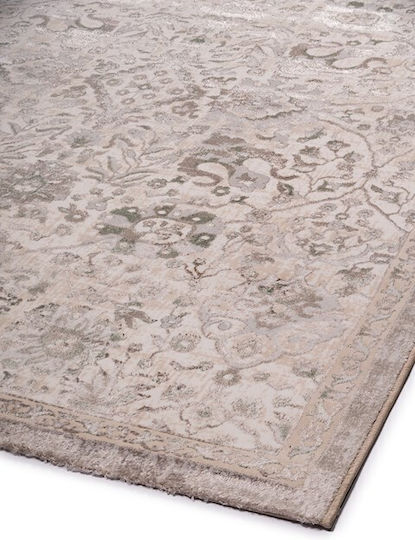 Viokarpet Gossip 9366b Alb-verde 200x290