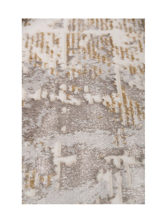 Biokarpet Gossip 9856a White-gold-67x220