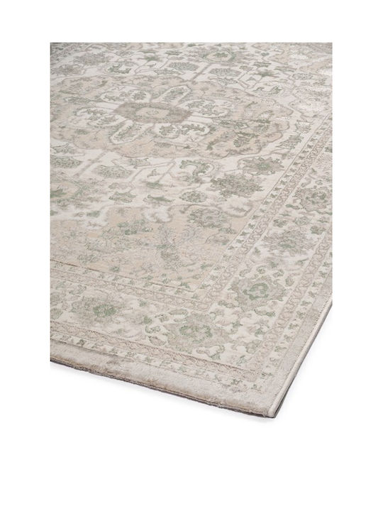 Biokarpet Gossip 9860b White-green-67x140