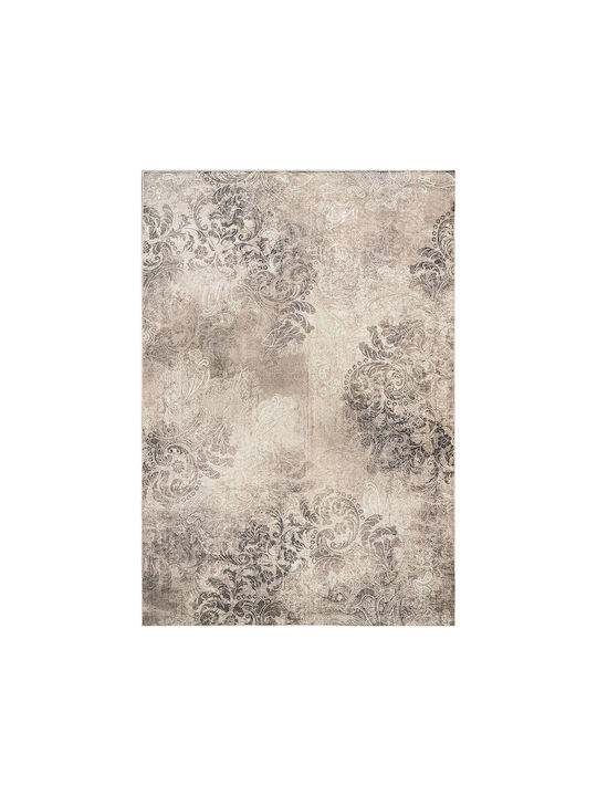 Beauty Home Wohnzimmer Teppich Rutschfest 160x230cm Beige