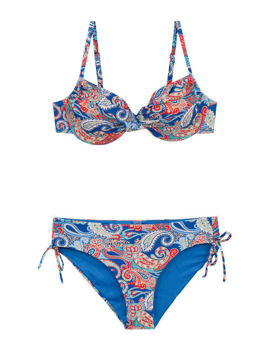 Set Bikini Γαλάζιο C-6401 LIGHT BLUE S26 Set Bikini Γαλάζιο C-6401 LIGHT BLUE S26