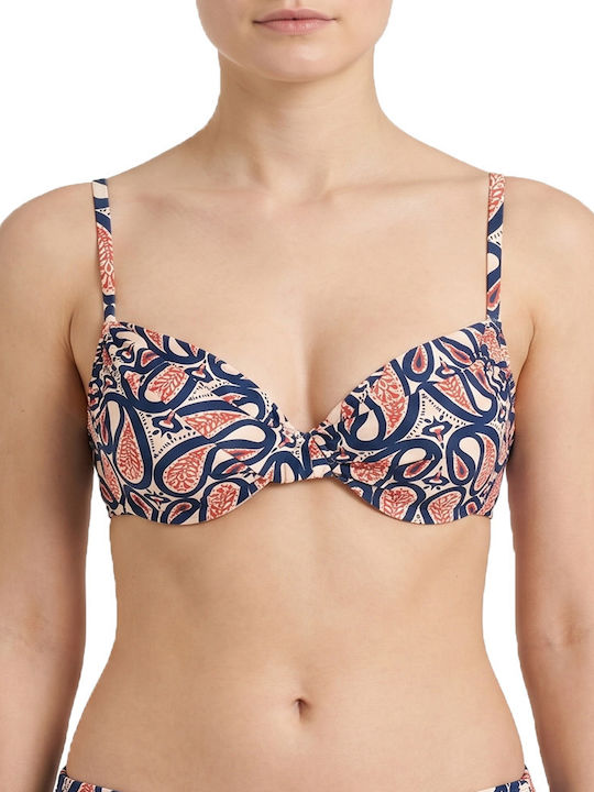 Set Bikini Μπλε C-6401 BLUE S26