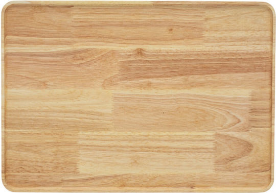 Ξύλινα Ορθογώνια Πιάτα Rubberwood Με Τοίχωμα 30x22 Εκ Ξύλινα Ορθογώνια Πιάτα Rubberwood Με Τοίχωμα 30x22 Εκ