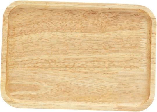 Hölzernes Servierplatte 25x15cm PL604.002