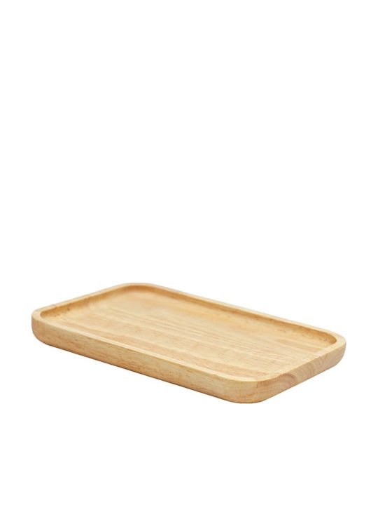Hölzernes Servierplatte 25x15cm PL604.002