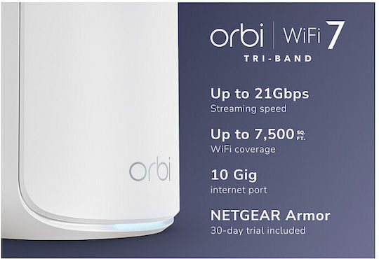 NetGear Orbi 870 Access Point with Mesh Wi-Fi 7 Triple Kit