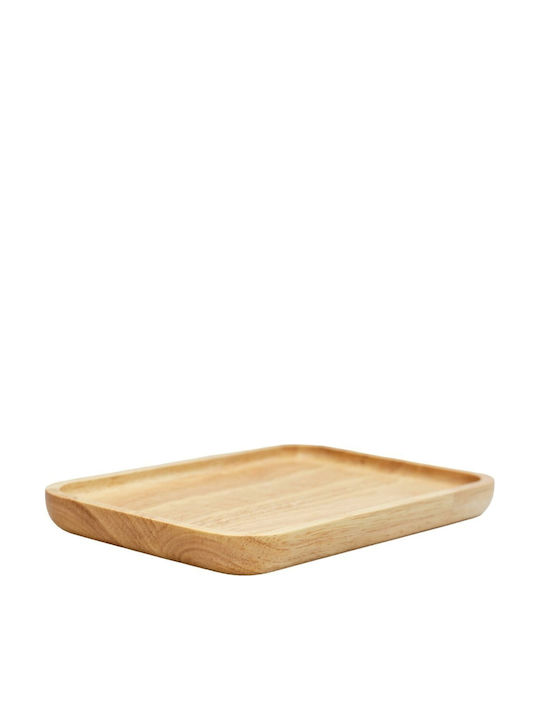 Hölzernes Servierplatte 25x15cm PL604.002