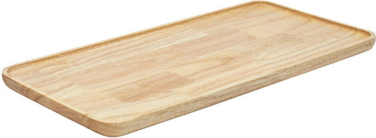 Ξύλινα Ορθογώνια Πιάτα Rubberwood Με Τοίχωμα 50x25 Εκ Ξύλινα Ορθογώνια Πιάτα Rubberwood Με Τοίχωμα 50x25 Εκ