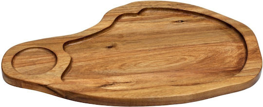 Wooden Serving Platter 45x28cm pl613