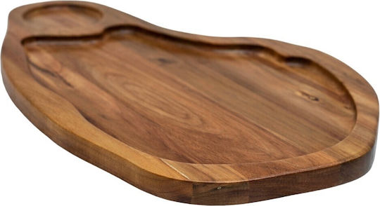 Wooden Serving Platter 45x28cm pl613