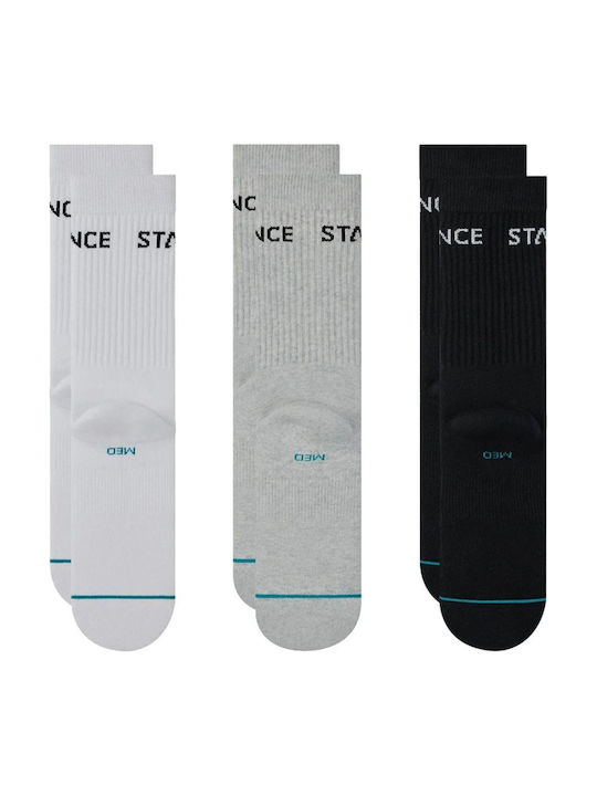 Stance Κάλτσες Μαύρο-γκρι-άσπρο 3Pack Stance Κάλτσες Μαύρο-γκρι-άσπρο 3Pack