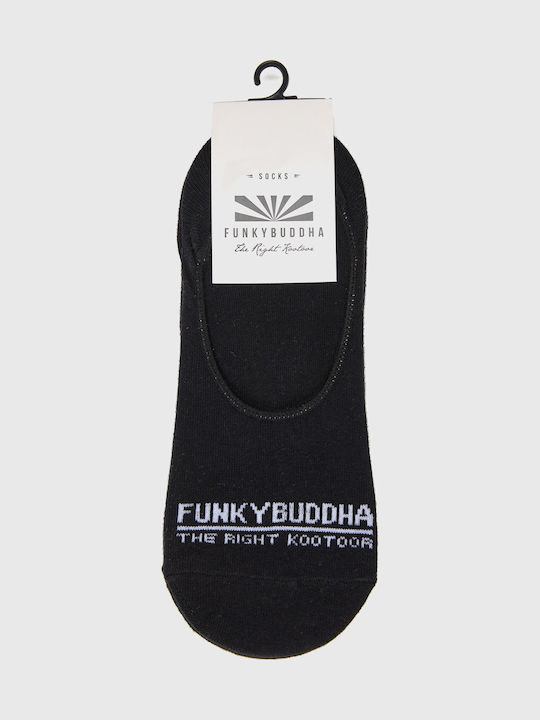 Funky Buddha Ανδρικές Κάλτσες Μαύρο 3Pack
