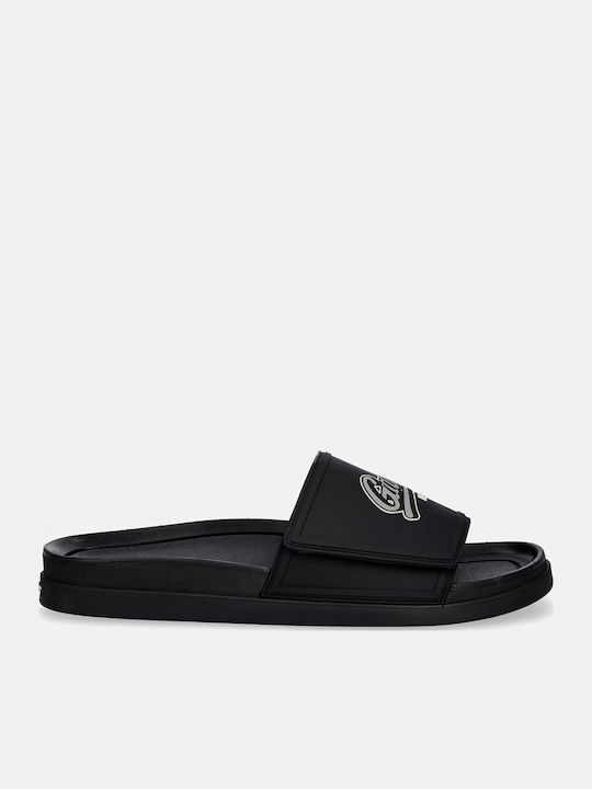 Gant Pierbay Slides Μαύρα