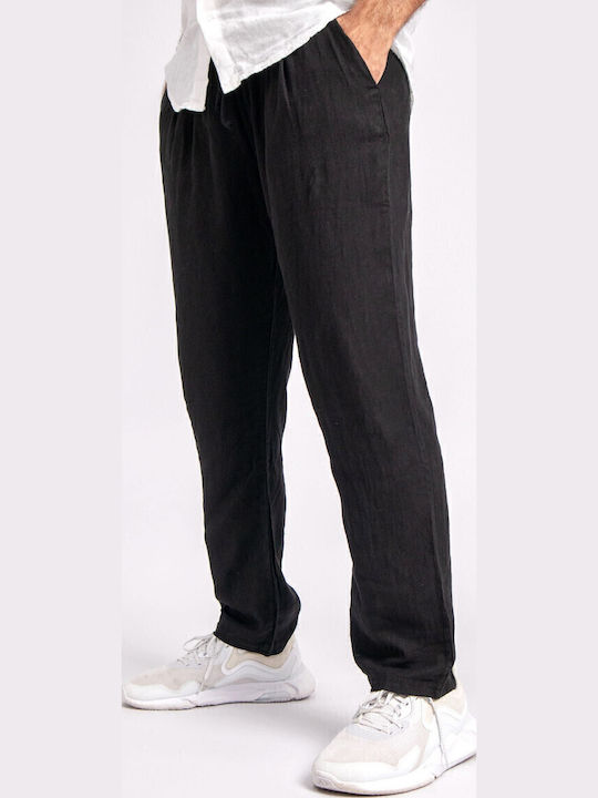 Pantaloni Regular Negru