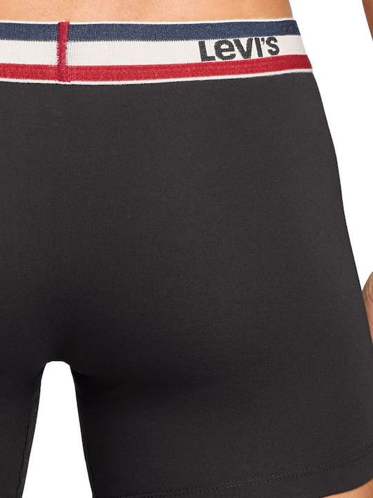 Herren Boxershorts Schwarz 2er Pack
