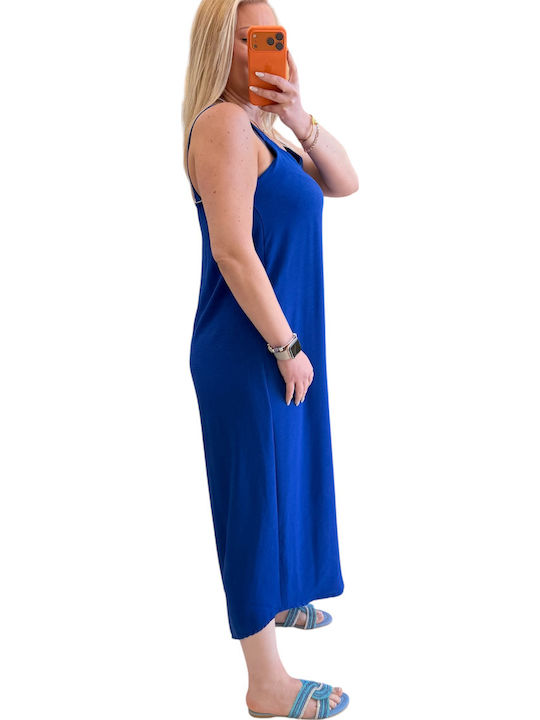 Damen Jumpsuit Blau Roux
