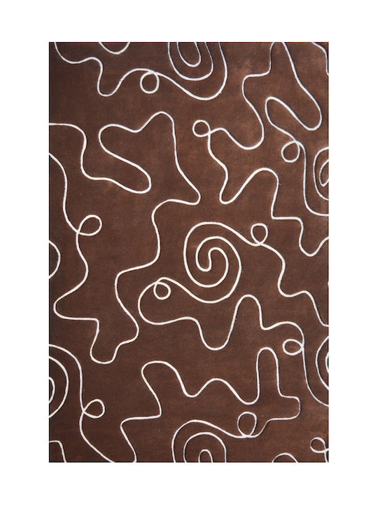 Guy Laroche Inspire Wohnzimmer Teppich Rechteckig Braun 200x300cm
