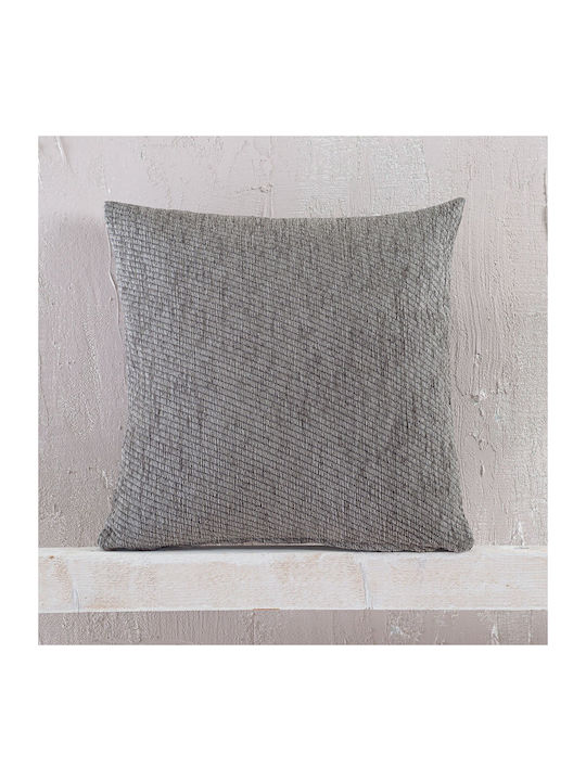 Rythmos Charlie Zweisitzer-Sofa Überwurf Chenille 180x240cm Grau