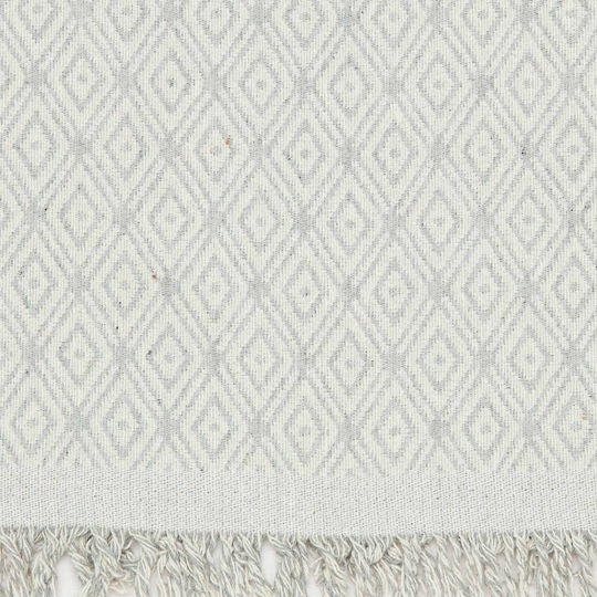 Borea Ikat Ριχτάρι Διθέσιου Καναπέ 180x250εκ. Γκρί 041402052075