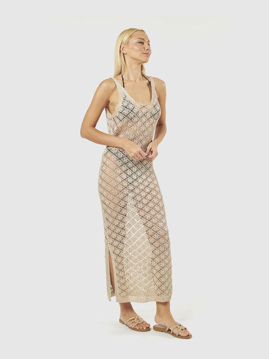 Verde Women's Beachwear Caftan Gold