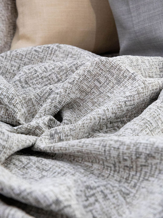 Sunshine Rene 4 Σετ Ριχτάρια 2τμχ Chenille Light Grey