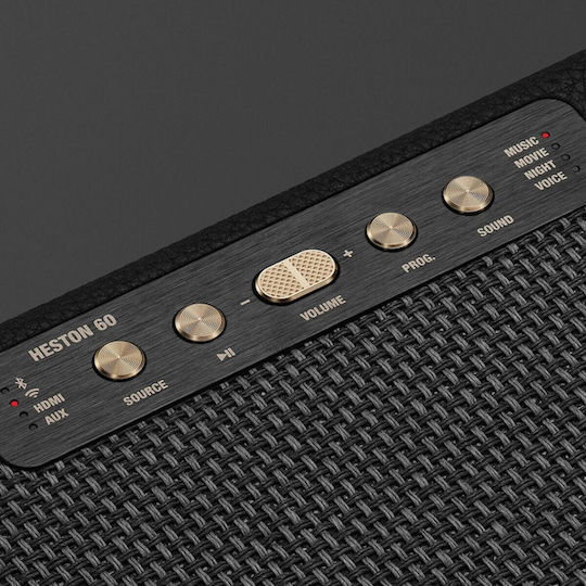 Marshall Heston 60 Soundbar 5.1 Bluetooth HDMI și Wi-Fi 56W Crem