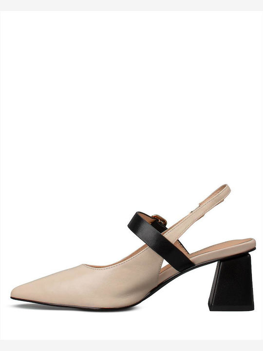 Beige Pumps