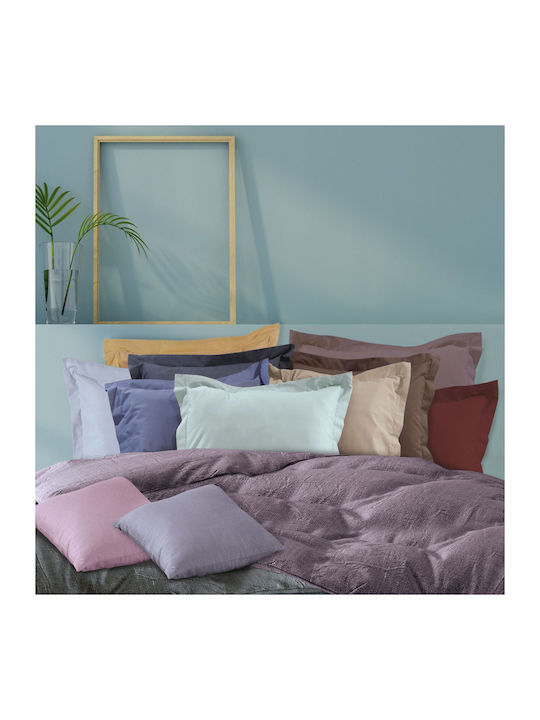 Das Home Bettlaken Semi-Doppel mit Gummiband 120x200+35cm. Best 1007 Dark Grey