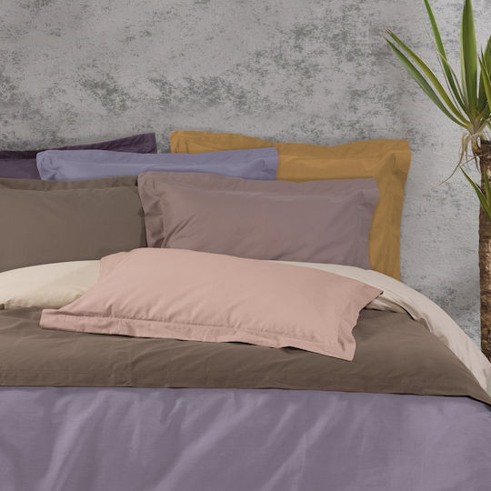 Das Home Cearșaf Semi Dublu cu Elastic 120x200+35cm. 1001 Alb