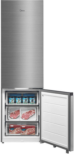 Midea 400лт В186xШ59.9xД68.8см. Inox MDRB548MIC46P