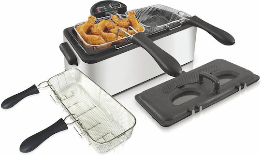 Crown CDF-6L3000 Deep Fryer 6lt Silver