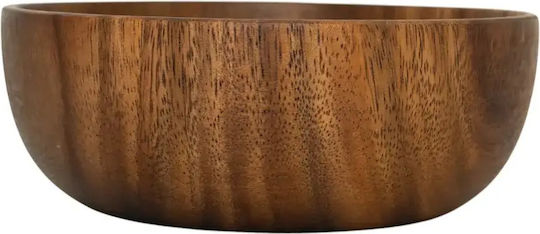 Wooden Serving Bowl Brown 20x8cm bl10053.053
