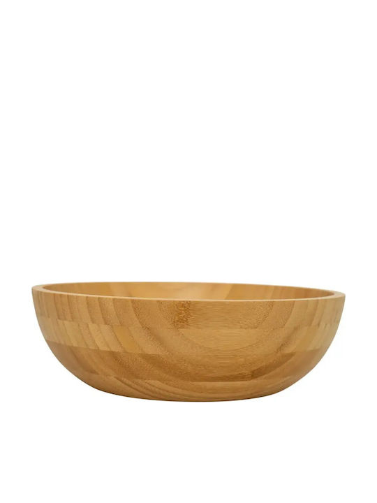 Ξύλινο Μπολ Από Bamboo 25x8 Εκ.